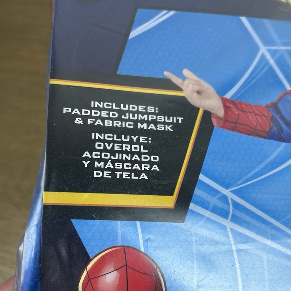 Marvel Spider-Man Official Boys Youth‎ Halloween Costume  Boys Size Large 10/12 - Picture 4 of 4